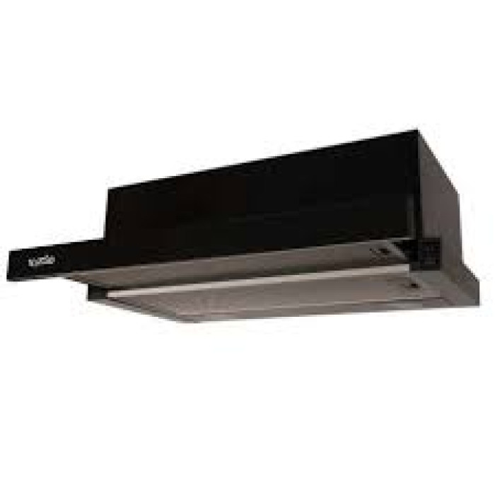 Витяжка VENTOLUX GARDA 60 BK (700) LED