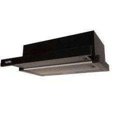 Витяжка VENTOLUX GARDA 60 BK (700) SLIM