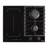 Варильна поверхня комбінована VENTOLUX HG622 B9G CS FI (BK)