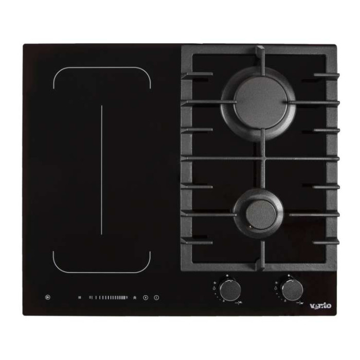 Варильна поверхня комбінована VENTOLUX HG622 B9G CS FI (BK)