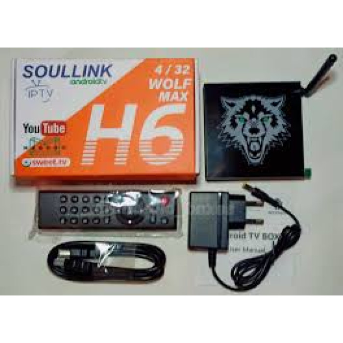 Смарт ТВ приставка SOULLINK H6 (4GB/32GB) WiFi-2.4G/5G ATV