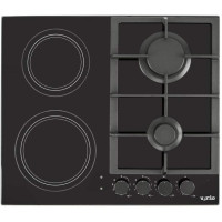 Варильна поверхня комбінована VENTOLUX HG622 B9G CS (BK)
