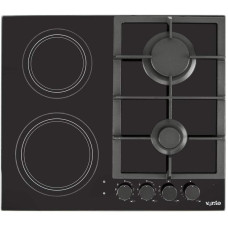 Варильна поверхня комбінована VENTOLUX HG622 B9G CS (BK)