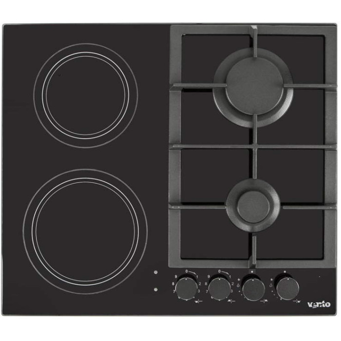 Варильна поверхня комбінована VENTOLUX HG622 B9G CS (BK)